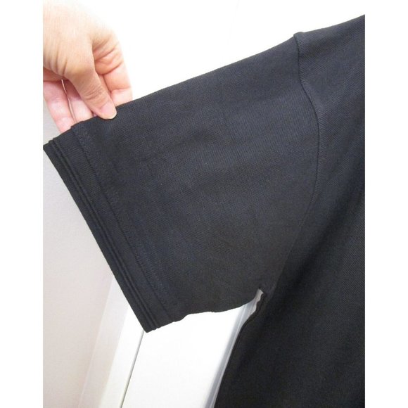 Jason Alexander Men's polo type shirt with collar - Black - XL - New without tag - Picture 4 of 10